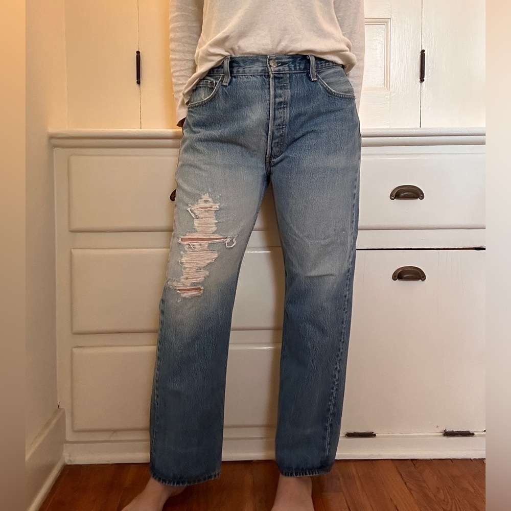 Vintage Levi’s 501 30” waist x 28.5” inseam